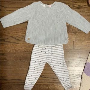 Zara sweater and leggings set